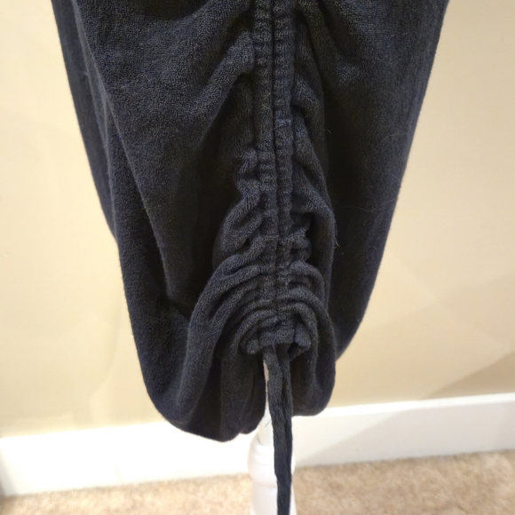 Victoria's Secret Terrycloth Black Mini Dress Swimsuit Cover Up - Picture 7 of 8